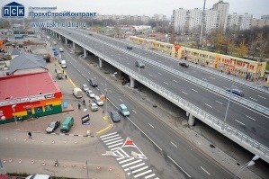 Преднапряжение позволило ускорить строительство эстакады - заявил руководитель Департамента строительства Москвы