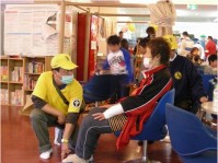 Работа волонтёров в Японии
