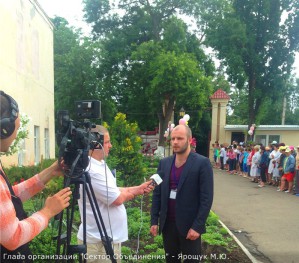 Всеукраинская организация ``Сектор Объединения`` посетила одесский детский дом-интернат для детей-инвалидов.