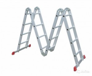 Лестницы из алюминия – конструкция и удобство применения