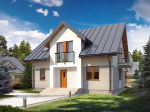 Проекты одноэтажных домов с мансардой: выбираем форму крыши