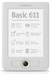 Стартовали продажи новой бюджетной модели PocketBook 611 Basic