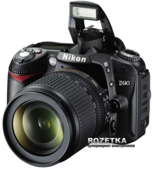 Фотоаппарат Nikon D90 возглавил ТОП продаж интернет-магазина Rozetka