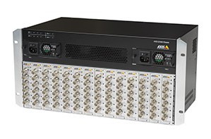 AXIS представила модуль-шасси AXIS Q7920 с интерфейсами RJ45 и SFP для IP-видеосерверов типа Blade 