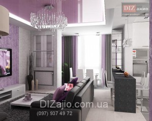 Дизайн интерьера квартиры в модном стиле по желанию заказчика