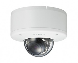 Новинка от Sony — купольная уличная IP-камера видеонаблюдения в антивандальном корпусе и с встроенным ИК-прожектором