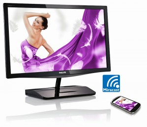 Philips 239C4QHWAB Miracast: магия Full HD без проводов!