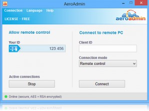AeroAdmin выпускает бесплатную программу удаленного доступа для домашнего и коммерческого использования