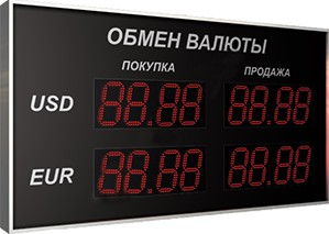 Новые модели электронных табло 