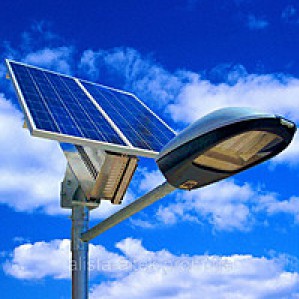 Солнечная энергия для освещения улиц