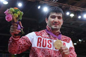 Олимпийский чемпион Тагир Хайбулаев.
